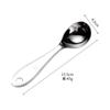 Colher de Sorvete Daoqi de Aço Inoxidável 304 Colher de Bola Espessada Colher de Sorvete Multifuncional Colher de Frutas Melancia para Uso Doméstico