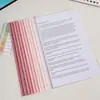 Carpeta de clip de varilla engrosada inserción transparente almacenamiento de papel a4 clip de varilla clip fijo para libros suministros de oficina papelería