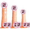 Dildo Artificial Elétrico Vibratório Oscilante para Mulheres, Brinquedos Sexuais para Adultos, Aparelhos Sexuais Femininos, Atacado e Dropshipping