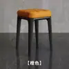 Taburete de Plástico Engrosado para Uso en Casa, Diseño Moderno y Sencillo, Taburete de Plástico para Adultos, Taburete Redondo, Silla de Comedor, Banco Apilable, Repuesto