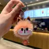 Chaveiro de Elfo de Pelúcia Colorido em Alta no Tiktok Fofo Desenho Animado Bola de Carvão Boneca Pingente Acessório de Bolsa para Mulheres