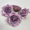 Cabeça de flor de rosa artificial, venda imperdível de rosas pequenas, cabeça de flor falsa, corpete artesanal, material de seda, cabeça de rosa