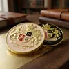 Moedas Comemorativas Personalizadas, Medalhas Comemorativas Culturais e Criativas de Turismo Personalizadas Exclusivas para Áreas Cênicas de Cidades, Medalhas Comemorativas de Esmalte em Liga