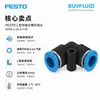 Conexão roscada tipo L de engate rápido FESTO NPQE-L-Q6-E-P10 conector de tubulação industrial original