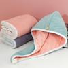 Toalha de secagem rápida para meninas, desenho animado, fofa, touca de secar cabelo, bico fechado, infantil, elástica, absorvente, touca de banho para cabelo, coelho, forte