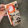 Patrón de Pintura al Óleo Perro Adecuado para Funda de Teléfono Móvil Apple 16Promax/15 14Plus Patrón de Lichi 13P Carcasa Suave 12 Anti-Caída 1