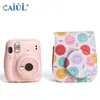 Adequado para Bolsa de Câmera de Impressão Colorida Polaroid Mini11/9, Capa Protetora de Câmera, Bolsa de Ombro, Bolsa de Armazenamento de Pu para Câmera