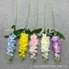 Flores Artificiales Delphinium y Phalaenopsis para Decoración del Hogar, Accesorios para Fotografía de Bodas, Narcisos Falsos Grandes para Pasillos de Bodas