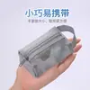 Bolsa de Armazenamento de Malha Transparente Porta-Moedas Porta-Chaves Nylon Portátil Armazenamento de Brinquedos Cosméticos Porta-Cartão de Ônibus