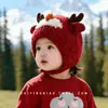 Gorro para Bebé, Gorro de Punto Grueso Cálido de Invierno, Cortavientos para Bebés y Niños Pequeños al Salir, Gorro Súper Lindo para Cubrir la Cabeza para Niños y Niñas