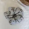 Design Estilo Preguiçoso Coreano Scrunchie de Bolinhas para Mulheres, Elástico de Cabelo de Alta Qualidade e Elegante, Corda para Rabo de Cavalo, Acessório de Cabelo