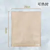 Saco de Papel com Meio Filme para Pão, Saco para Pão Recém-assado, Saco Prático, Saco para Sanduíche, Saco de Papel Kraft, Embalagem para Panificação, Selável a Calor