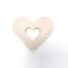 Marcador de Corazón a Corazón Mini Portátil Regalo Marcador con Forma de Corazón Clip para Página de Libro Cubierta Protectora para Esquina de Libro Marcador del Día de San Valentín