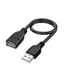 Cable de extensión de carga USB 2.0 para teléfono móvil de coche, ordenador, enchufe para equipaje, cable de extensión con cabezal USB macho y hembra