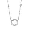 Collar de Plata de Ley S925 Océano Azul Moda Corto Simple Joyería de Moda Cadena para Clavícula Joyería de Plata Venta al por Mayor