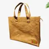 Bolso de Hombro de Papel Dupont Frotado Bolso Tote Impermeable y Resistente al Desgarro Bolso Cultural y Creativo Ecológico Procesamiento y Personalización