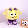 Cesta de Almacenamiento de Monstruo Bigfoot de Dibujos Animados para Artículos Varios y Snacks, Cesta Organizadora Linda Grande de Lana Dopamina Cordero