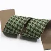 Estilo coreano outono e inverno Novo fita xadrez tecida de um lado com combinação de cores, laço DIY para acessórios de cabelo, acessórios para gola de roupas