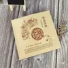 Bolsa de papel para Jianbing Guozi Bolsa de empaque para Jianbing papel kraft engrosado Jianbing de granos múltiples bolsa de papel a prueba de aceite 500 piezas