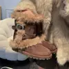 Botas de invierno de terciopelo con forro de felpa, a media pantorrilla, suela gruesa, estilo coreano, peludas, cómodas, versátiles, estilo nuevo, cálidas, de moda, 2026