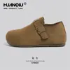 Zapatos Birkenstock Retro Universales para Mujer, Nuevo Estilo Otoño e Invierno 2026, Zapatos sin Cordones que Aumentan la Altura, Versátiles para el Trabajo y el Uso Casual