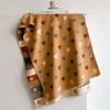 Novo Cachecol de Dachshund Estampado Integral Leite Fufu Outono e Inverno Fofo Doce Macio Atmosfera Fofa Cachecol Quente Echarpe para Mulheres