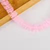 Flor de Encaje de Gasa Plegada al Centro Rosa Flor de Encaje Empaque Flor Decoración para Hornear Malla de Gasa Accesorios Hechos a Mano DIY En Stock