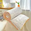 Colcha de Hilo Doble Capa Clase A de Fibra de Soja para Verano, Núcleo de Colcha para Aire Acondicionado, Colcha Fresca de Verano, Delgada, Individual y Doble, Primavera y Otoño, Lavable a Máquina