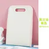 Estudantes aprendem material de escritório pasta cor sólida Morandi Livro de dados Bolsa de arquivo para escritório Papel de teste de arquivo A4 Bolsa sanfonada