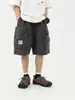 Pantalones Cortos para Niños 2026 Verano Nuevos Estilo Japonés Versátiles con Bolsillos Grandes, Elegantes Pantalones Cargo para Niños