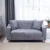 Funda de Sofá Elástica Todo Incluido Cuatro Estaciones Leche de Seda Elástica Estampada Funda de Sofá Combinación Individual y Doble Funda de Sofá para el Hogar
