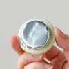 Pequeño recipiente de cerámica para té, bálsamo, polvo medicinal, frasco sellado esmaltado de color para pastillas, mini frasco de porcelana portátil, se puede imprimir con logo
