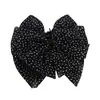 Accesorios para el Cabello con Lazo de Puntos Elegante Estilo Francés Pinza Retro para Sujetar el Cabello a Mitad Pinza de Cabello de Alta Calidad Pinza para la Parte Posterior de la Cabeza de Mujer Pinza tipo Poncho