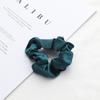 Anillo para el cabello de seda de intestino grueso de cerdo estilo francés, estilo coreano popular en Internet, estilo ins, cuerda para el cabello de niña, elastómero colorido plisado, accesorios para el cabello