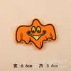 Accesorios de bordado por computadora Lixin Bordado Zhang Zi calabaza calavera parche de Halloween suministro transfronterizo pegatinas de tela para bordar
