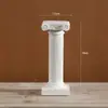 Adornos Escultura de Velas de Columna Romana de Resina Nórdica Modelo de Exhibición de Ventana Casa Mini Accesorios de Fotografía Decoraciones Suaves