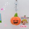 Llavero Colgante de Calabaza de Halloween Divertido Muñeco de Peluche Creativo Colgante de Calabaza Fantasma Colgante para Bolso
