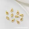 Fecho Lagosta Banhado a Ouro 901 Cobre Puro Fecho de Mola Conector DIY para Pulseira Colar Fecho Fivela de Miçanga Acessórios de Material