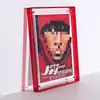 Porta-Retrato Transparente Simples de Acrílico para Mesa, Pendurar na Parede Estilo Ins, Arte com Flores Secas, Moldura para Quebra-Cabeças, Porta-Retrato
