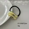 Presilha de Cabelo da Moda com Renda, Acessório para Cuidados com o Cabelo, Laço Dourado e Ornamento de Cabelo com Fita