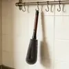 Cepillo para Botellas Dos en Uno de Color Nogal con Mango Largo, Cepillo para Grietas Desmontable, Cepillo para Tazas de Limpieza Multifuncional, Cepillo para Limpiar Licuadoras