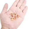 Brincos de Aço Inoxidável em Formato de Gota e Coração com Furos, Brincos Geométricos, Acessórios de Orelha Personalizados DIY, Acessórios de Joias, Atacado Transfronteiriço