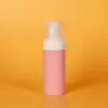 Garrafa Portátil Tipo Pressão para Espuma de Mousse 150ml Garrafa Plástica PET Branca 42 Dentes Escova de Dentes Garrafa de Mousse Espumante para Limpeza Bucal Feita Sob Medida