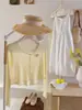 Estilo Nuevo Primavera/Verano 2026 Diseño de Trece Líneas Broche Delgado Elegante Protector Solar Cardigan Tejido con Broche Desmontable