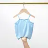 Camiseta Interior de Verano Fina de Modal y Algodón para Niñas y Niños, Ropa Interior Básica para Bebés Chaleco al por Mayor