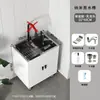 Gabinete de fregadero de acero inoxidable para cocina, fregadero integrado, gabinete de fregadero simple para el hogar, gabinete de fregadero de un o dos tazones