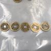 Moneda de Cobre de los Cinco Emperadores Moneda Antigua Latón Viejo Feng Shui Umbral de Presión Moneda Suelta Fabricante Mayorista Diámetro 2.3cm