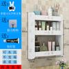 Estante de Baño con Ventosa Montado en Pared Estante para Inodoro Tocador de Baño Cosméticos Montado en Pared Sin Taladro
