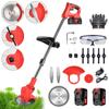Cortacésped Eléctrico Plegable Manual Telescópico Longitud Ajustable para Jardinería Casera Herramienta de Poda para Eléctrico de 18V