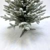Mini árbol de Navidad pequeño de 90 cm con cinco tenedores de PE puro para decoración de escritorio.